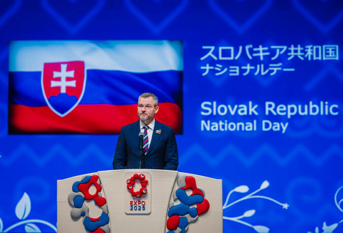 Pellegrini na EXPO 2025 slávnostne otvoril Národný deň SR, volá po návrate myšlienky vlastného pavilónu – VIDEO, FOTO