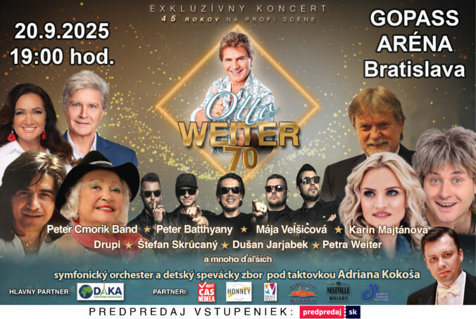 Takúto zábavu svet nevidel: Otto Weiter bude oslavovať dve výročia naozaj vo veľkom