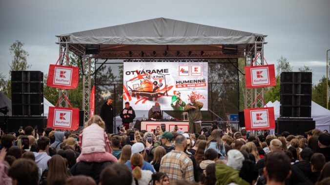 Kaufland podporuje pohyb na čerstvom vzduchu, v Humennom otvoril 27. K Park
