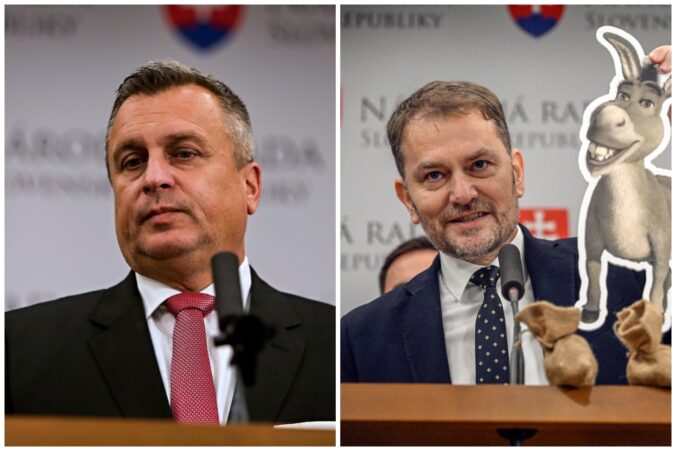 Hlas prirovnal správanie sa Danka k Matovičovi. Rozbíja jednotu vlády, tvrdí Šutaj Eštok
