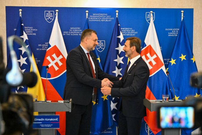 Blanár rokoval so svojím kolegom z Bosny a Hercegoviny Elmedinom Konakovičom