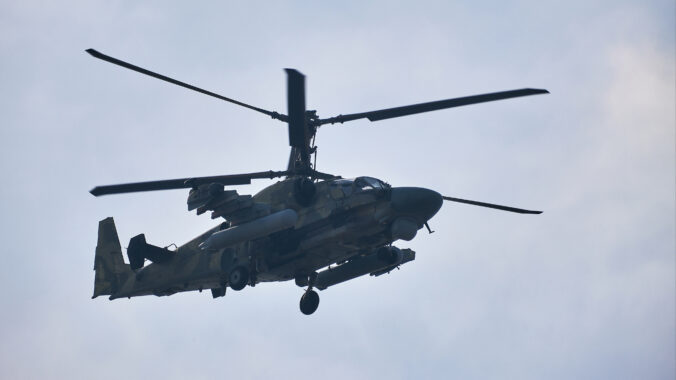 Ruská armáda na Ukrajine prišla o útočný vrtuľník Ka-52