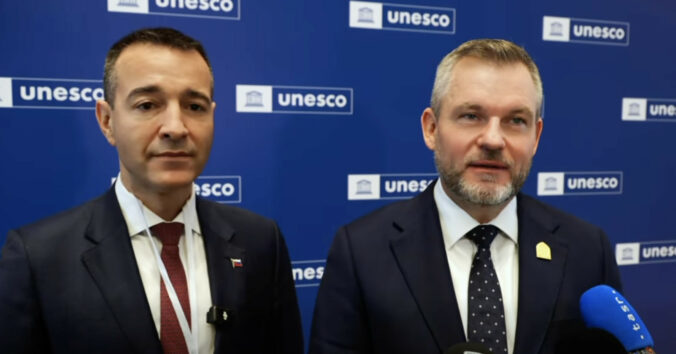 Pellegrini vystúpil na zasadnutí UNESCO, vyzval na návrat k hodnotám mieru, dialógu a porozumenia – VIDEO, FOTO
