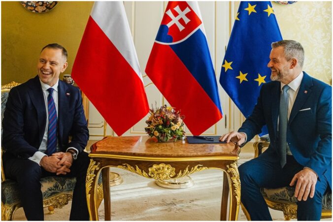 Pellegrini privítal poľského prezidenta, posilniť chcú spoluprácu v energetike aj bezpečnosti – VIDEO