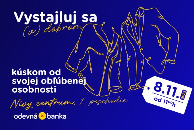 Vystajluj sa (v) dobrom: známe osobnosti darovali oblečenie na charitatívny bazár Odevnej banky