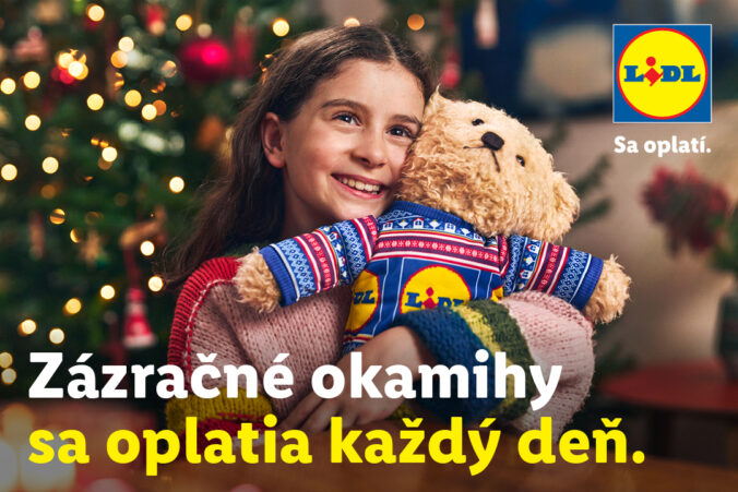Lidl spúšťa medzinárodnú vianočnú kampaň: „Zázračné okamihy sa oplatia každý deň“