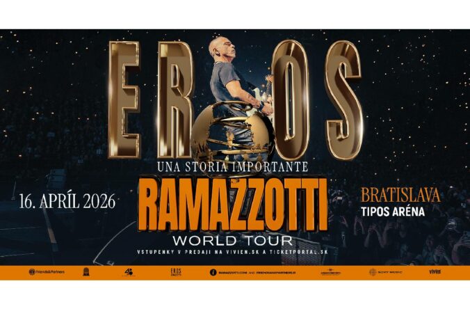 Eros Ramazzotti je späť vo veľkom štýle: Nový album a jedinečný koncert v Bratislave!