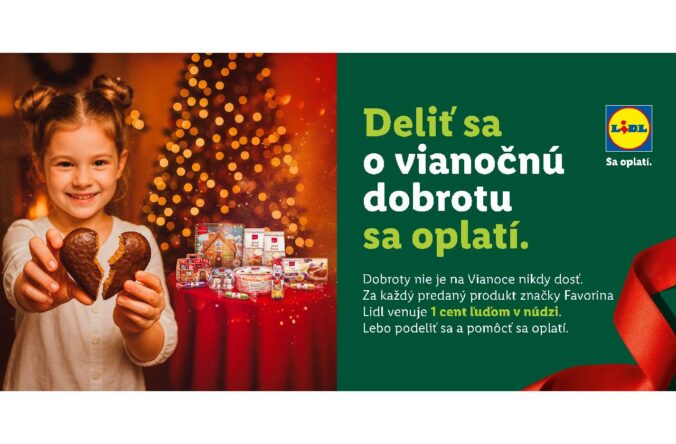 Deliť sa o vianočnú dobrotu sa oplatí