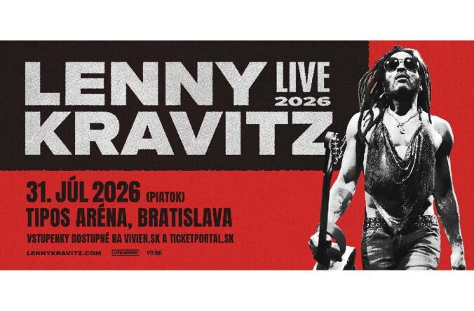 Lenny Kravitz ohlasuje svetové turné – Bratislava bude súčasťou rockovej explózie
