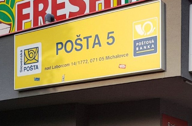Prevádzka pošty v Michalovciach čoskoro skončí, dôvodom je aj klesajúca návštevnosť