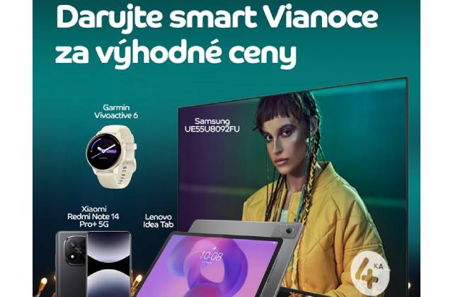 4ka rozširuje svoju hardvérovú ponuku a ponecháva benefity: Zákazníci získajú na Vianoce bonusy a extra zľavy k paušálom