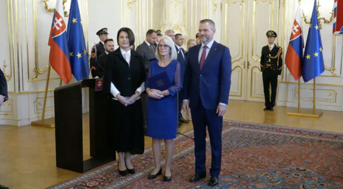 Pellegrini sa rozlúčil s končiacimi sudcami. Zdôraznil, že spravodlivosť je citlivá hodnota formujúca charakter štátu – VIDEO