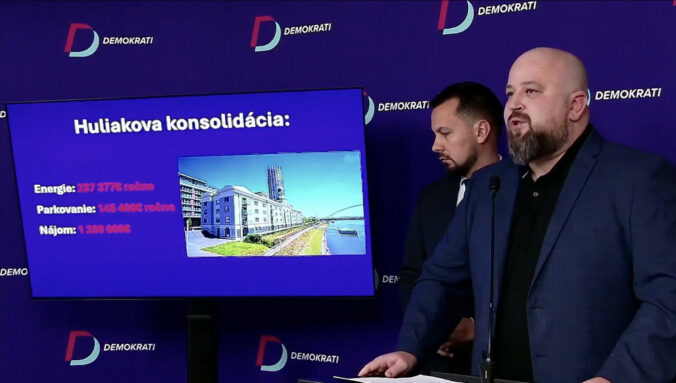 Demokrati obvinili Huliakovo ministerstvo z masívneho plytvania, na odmeny a nájmy sa vraj míňajú stovky tisíc eur – VIDEO