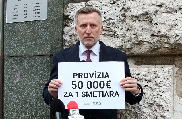 Winkler upozornil na zmluvu, ktorú považuje za galaktický lup. Bratislava má najdrahších smetiarov na svete – VIDEO