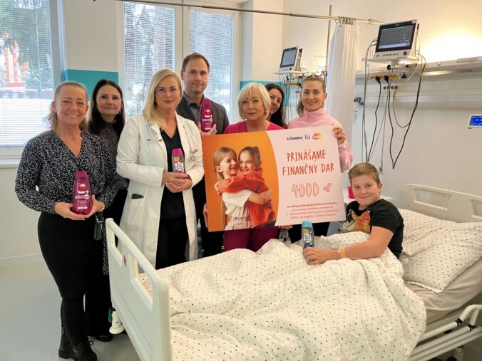 Henkel Slovensko a Teta drogérie podporili 27 detských nemocníc sumou takmer 90 000 eur