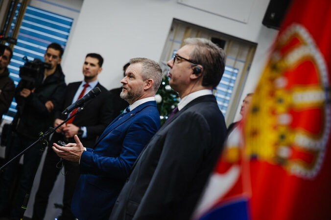 Slováci žijúci v Srbsku budú mať svoj vlastný stánok, Vučić im podľa Pellegriniho splní dlhoročný sen – VIDEO