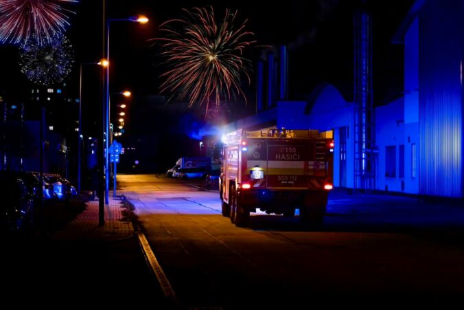 Prešovskí hasiči mali počas silvestrovskej služby sedem zásahov