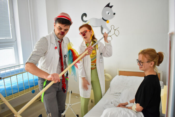 V roku 2025 zrealizovali zdravotní klauni 2 960 klauniád
