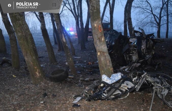 Polícia v prípade tragickej dopravnej nehody pri Veľkom Mederi nezistila protiprávne konanie inej osoby