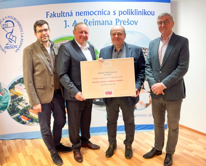 Nadácia COOP Jednota pomáha v Prešove