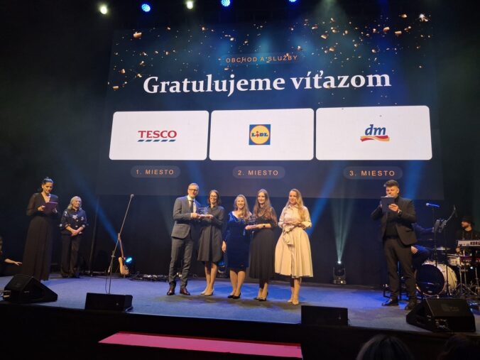 Skvelé miesto na prácu: Tesco získalo ocenenie Najzamestnávateľ roka!