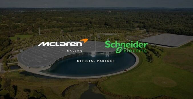 Schneider Electric a McLaren Racing spájajú sily v oblasti energetických technológií
