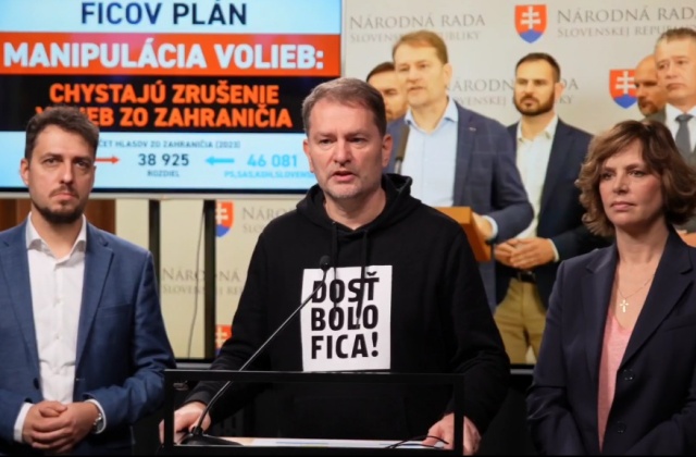 Matovič: Fico ľudí najprv vyhnal do zahraničia a teraz im chce zobrať ešte aj právo rozhodnúť o osude Slovenska – VIDEO