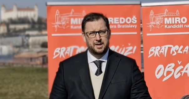 Heredoš ohlásil kandidatúru na primátora Bratislavy, kritizuje vedenie mesta aj politiku Valla — VIDEO