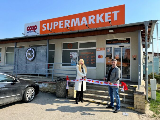 Tomášov pokračuje v modernizácii a rozširuje služby pre obyvateľov: v obci pribudla predajňa COOP Jednota 24/7