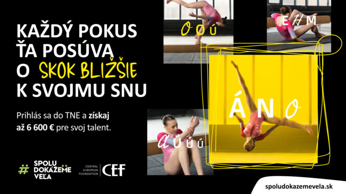 Mladé talenty si rozdelia viac ako 95-tisíc eur, maximálna výška grantu pre jedného uchádzača je 6 600 eur