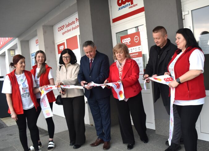 COOP Jednota rozširuje nonstop nakupovanie v Prešove. Na Sabinovskej otvorila druhú predajňu 24/7