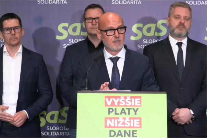 SaS chce opäť odvolávať Šutaja Eštoka, podľa Hamrana zneužíva svoju funkciu na pomstu – VIDEO