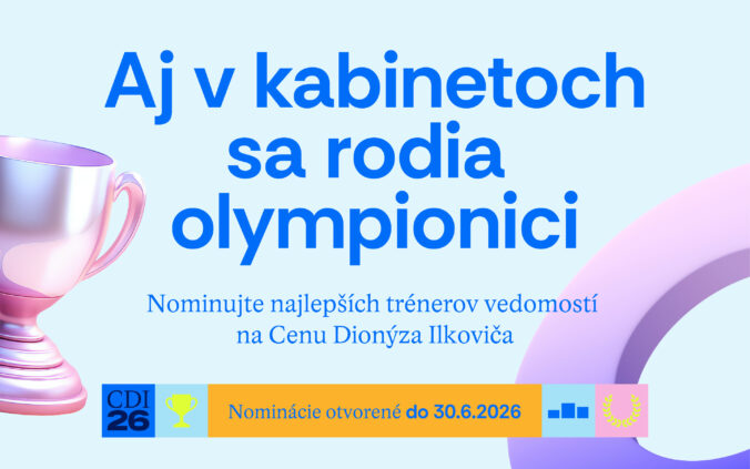 Verejnosť môže už desiatykrát nominovať výnimočných učiteľov a učiteľky prírodných vied na Cenu Dionýza Ilkoviča 2026