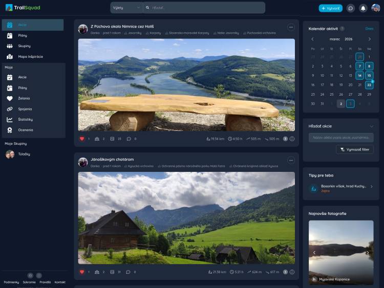 Váš turistický klub nepotrebuje vlastnú stránku. Stačí vám toto.