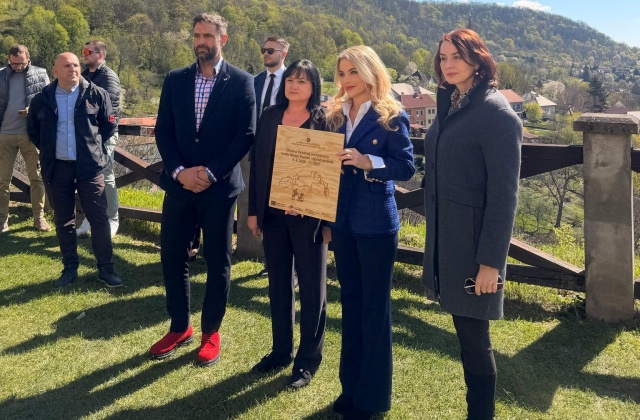Šimkovičová slávnostne odovzdala staveniská dvoch projektov obnovy kultúrnych pamiatok – VIDEO, FOTO